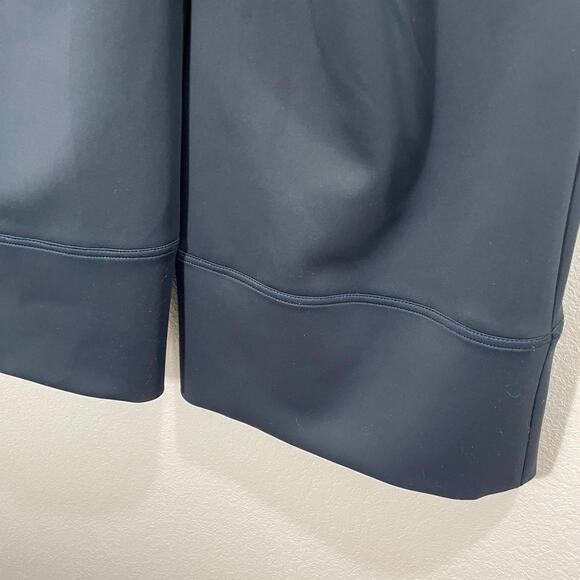 Tamara Malas Neoprene Lilia Pant Blue Black Wide Leg Women's Plus Size 14 - Picture 8 of 13